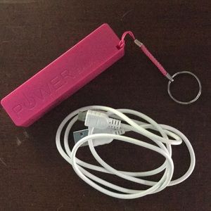 Keychain battery bank